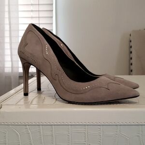 All Saints Zahra studded pump, tan